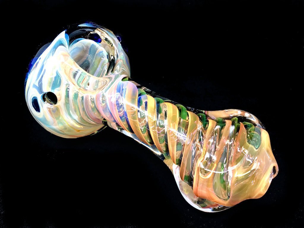 Color Changing Planet Pipe Fat Buddha Glass