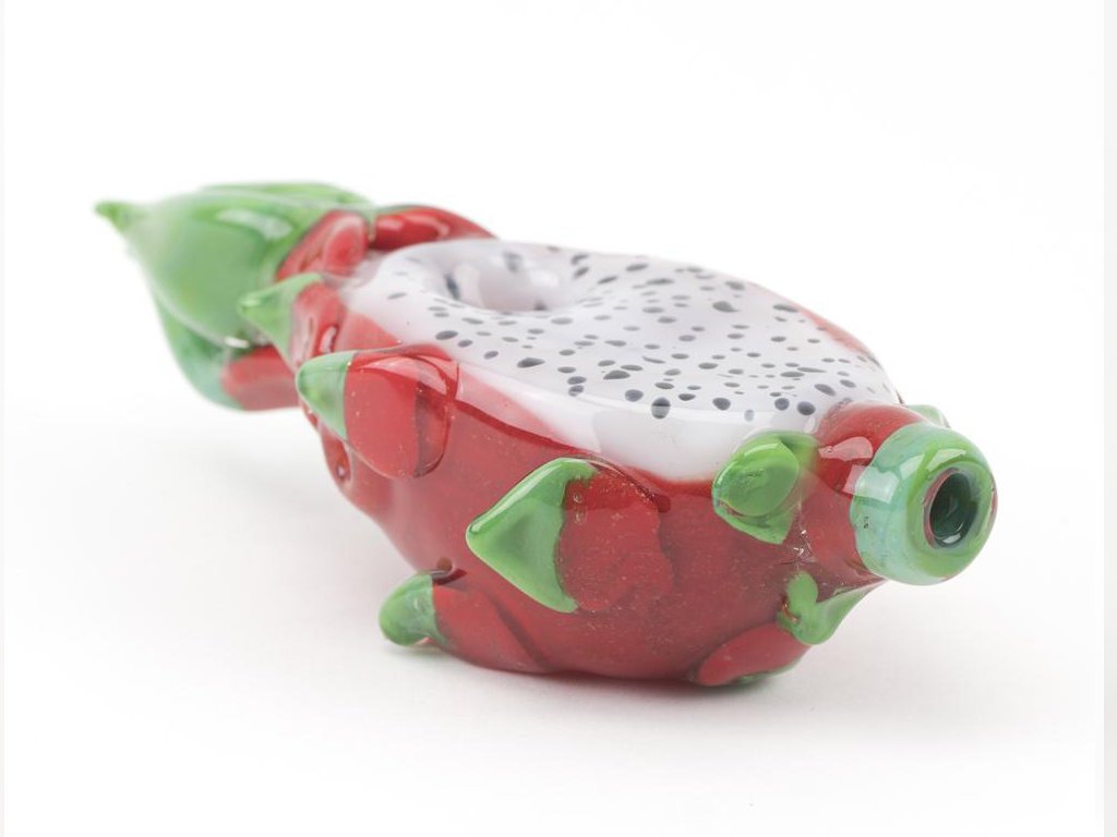 Dragon Fruit Pipe Fat Buddha Glass