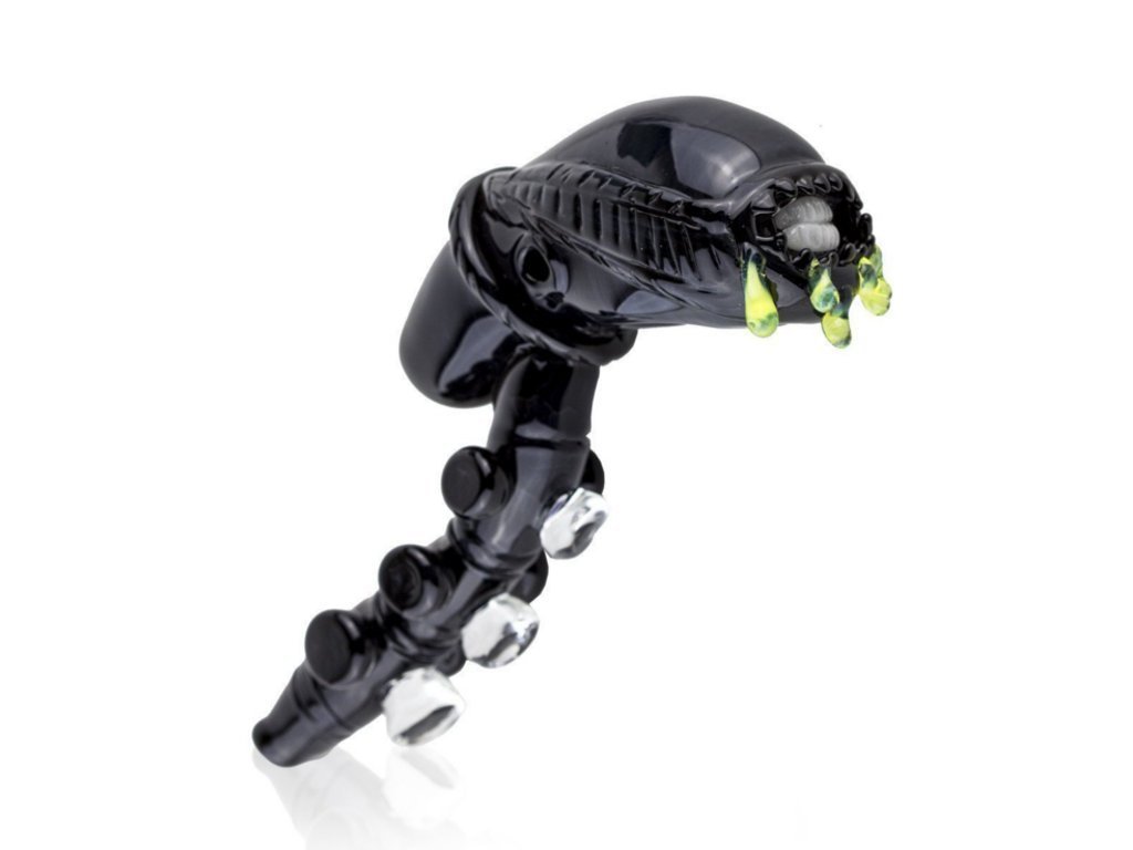 Alien Pipe Fat Buddha Glass