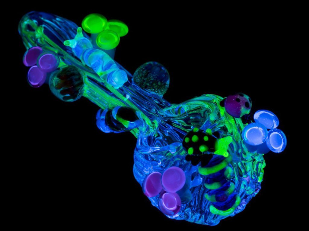 Cosmic Critters Pipes Fat Buddha Glass