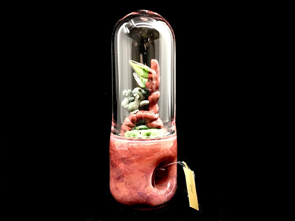 Empire Glassworks Save the Koala's Pipe Fat Buddha Glass