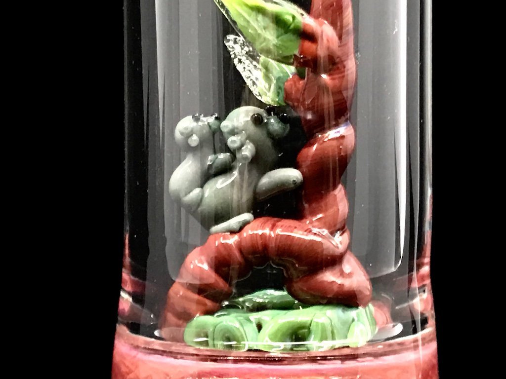 Empire Glassworks Save the Koala's Pipe Fat Buddha Glass