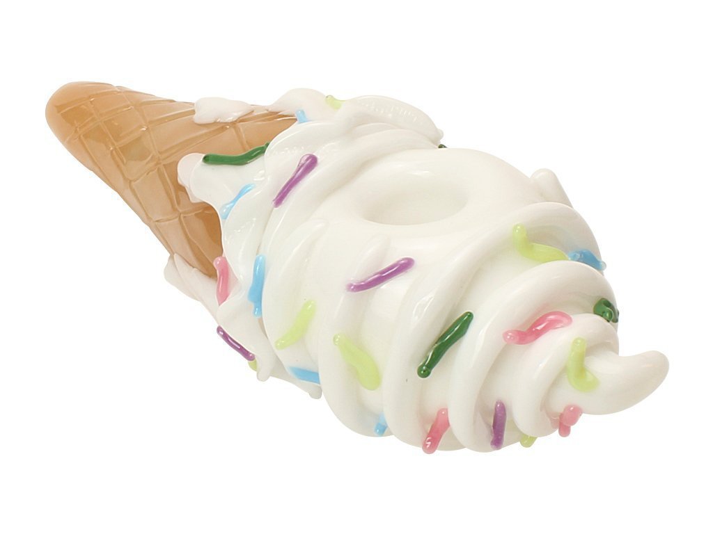 Sprinkle Ice Cream Pipe Fat Buddha Glass