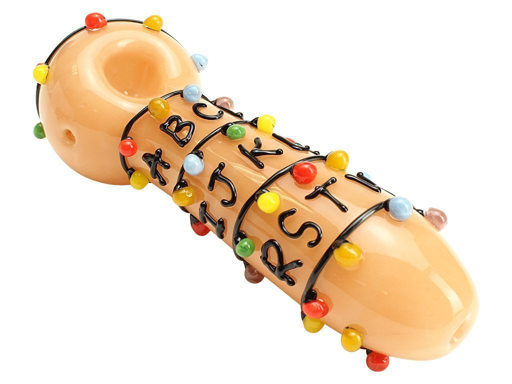 Stranger Lights Pipe Fat Buddha Glass