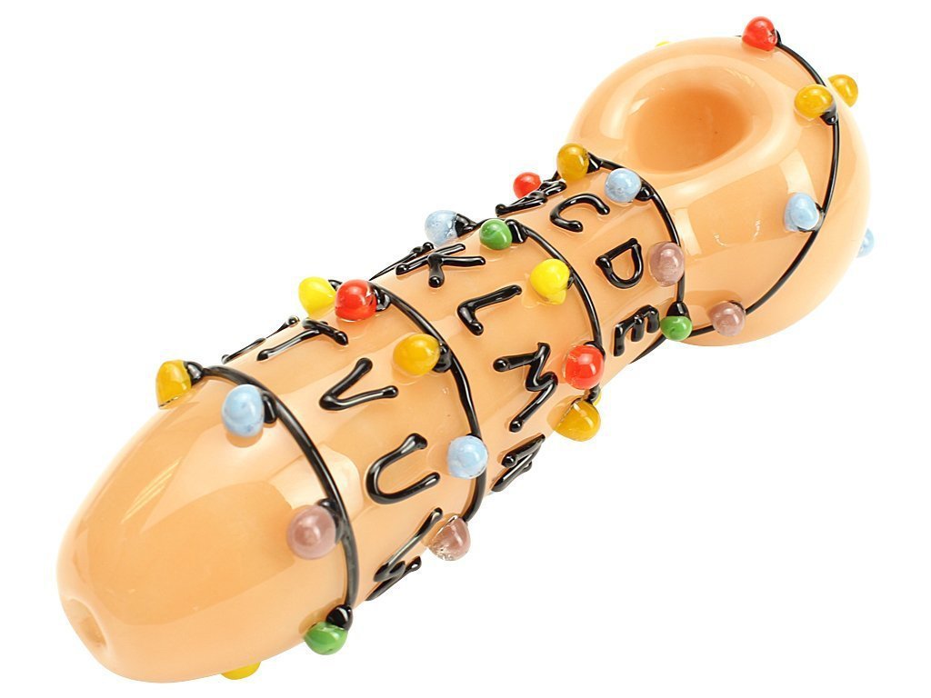 Stranger Lights Pipe Fat Buddha Glass