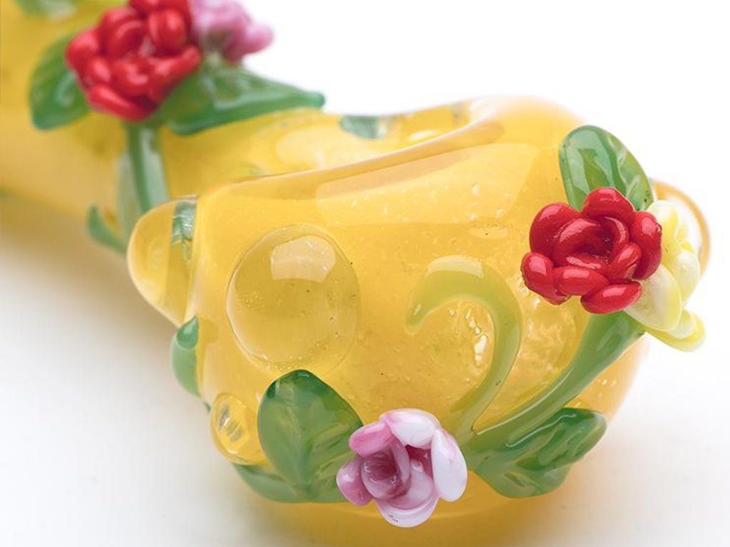 Sunshine Garden Pipe Fat Buddha Glass