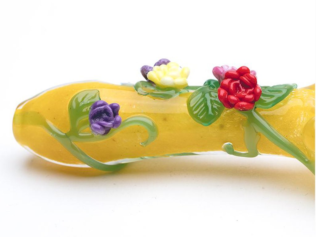 Sunshine Garden Pipe Fat Buddha Glass