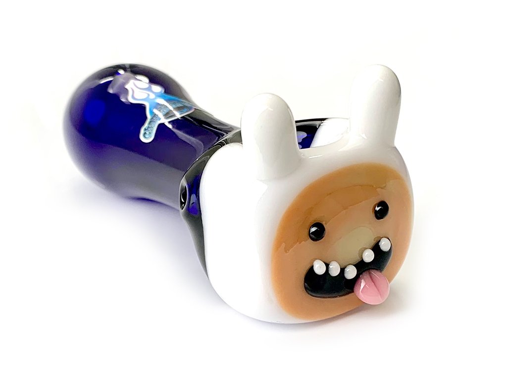 Finn Glass Pipe Chameleon Glass
