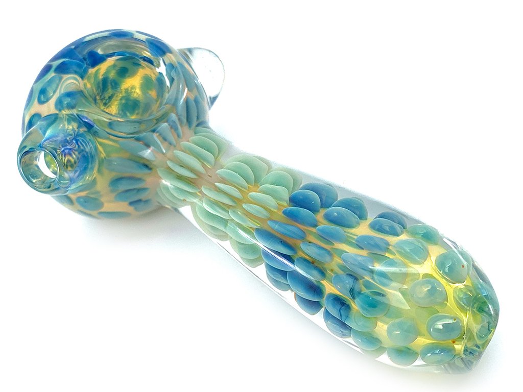 Floating Dots Pipe Fat Buddha Glass