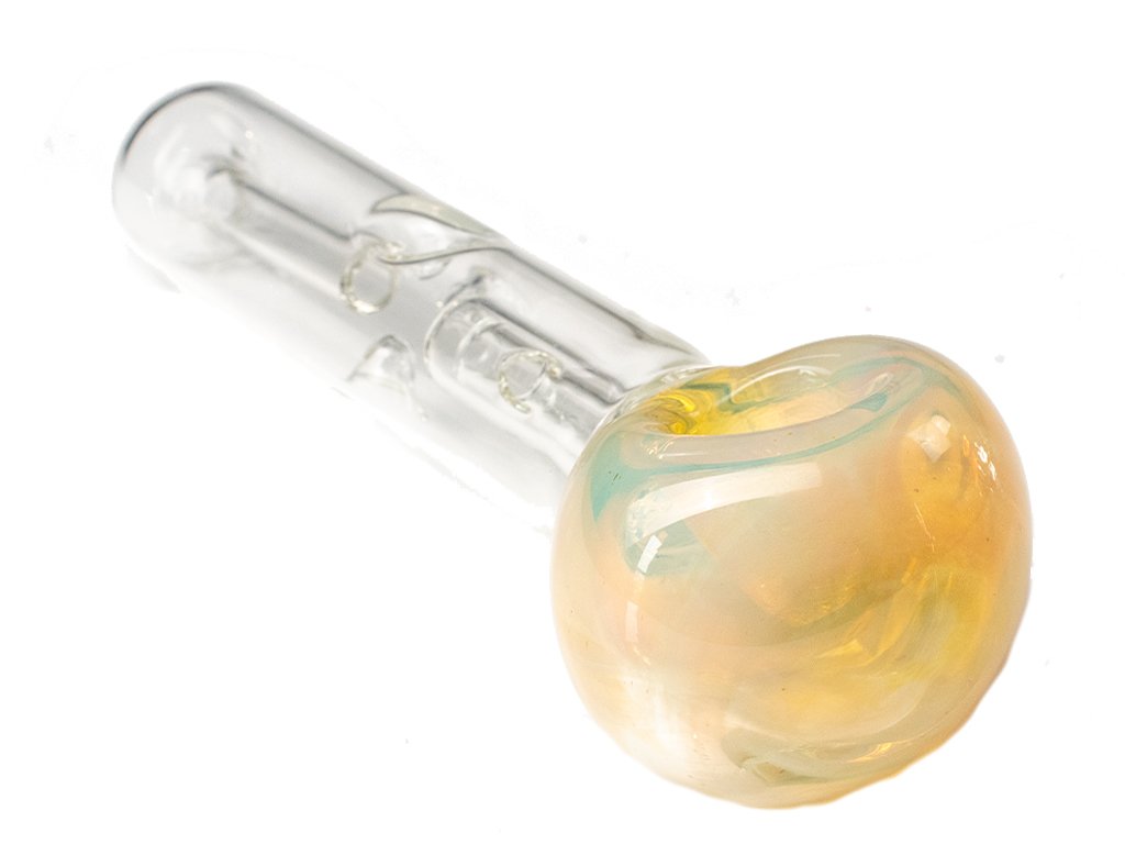 Fumed Perc Pipe Fat Buddha Glass