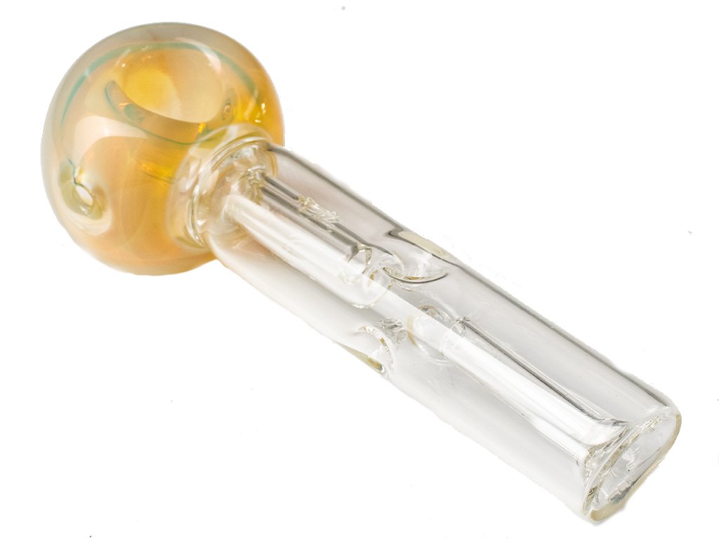 Fumed Perc Pipe Fat Buddha Glass