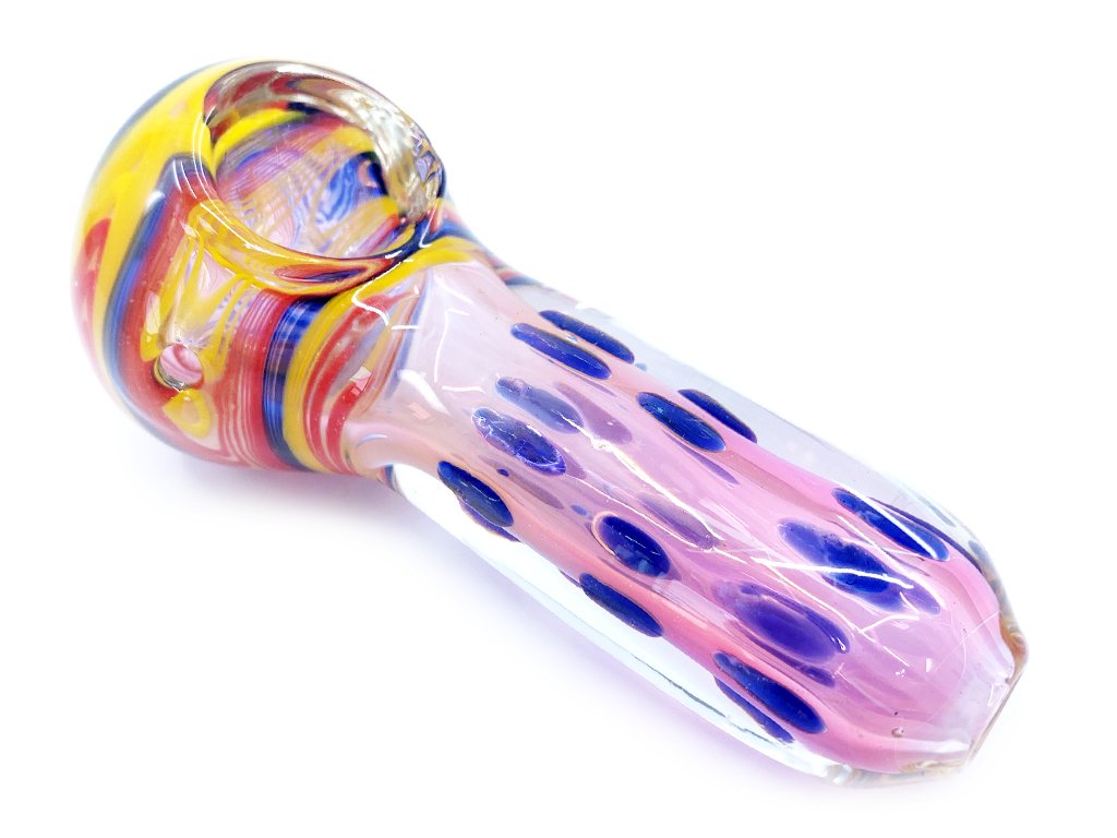 Fumed Wig Wag Pipe Fat Buddha Glass