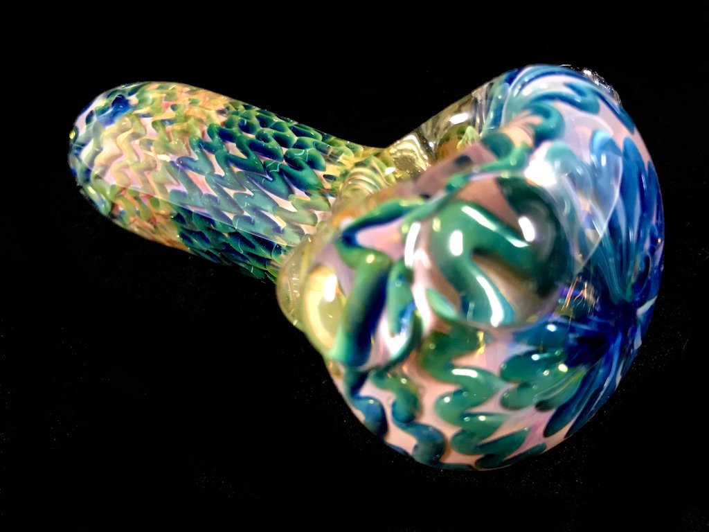 Fumed Zig Zag Pipe