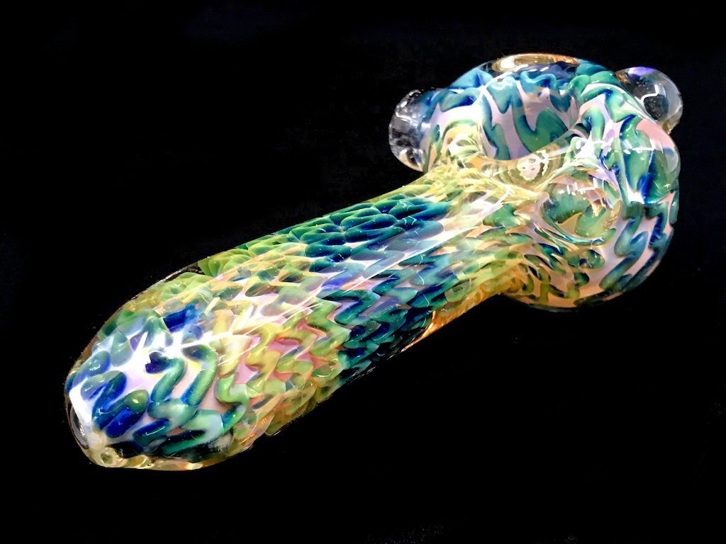 Fumed Zig Zag Pipe