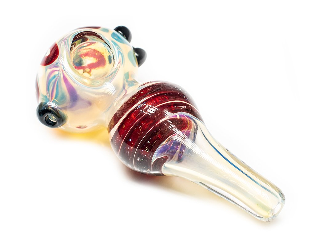 Pipe Galactic Swirl Pipe Fat Buddha Glass