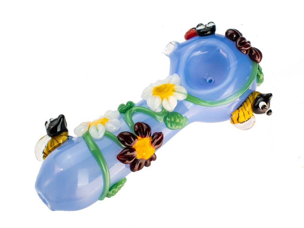 Golden Friends Pipe Fat Buddha Glass