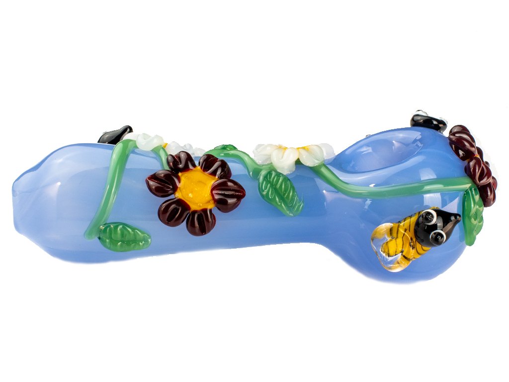 Golden Friends Pipe Fat Buddha Glass