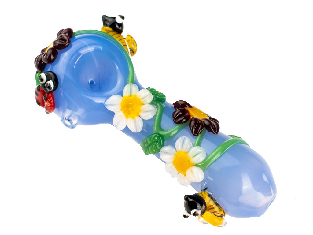 Golden Friends Pipe Fat Buddha Glass