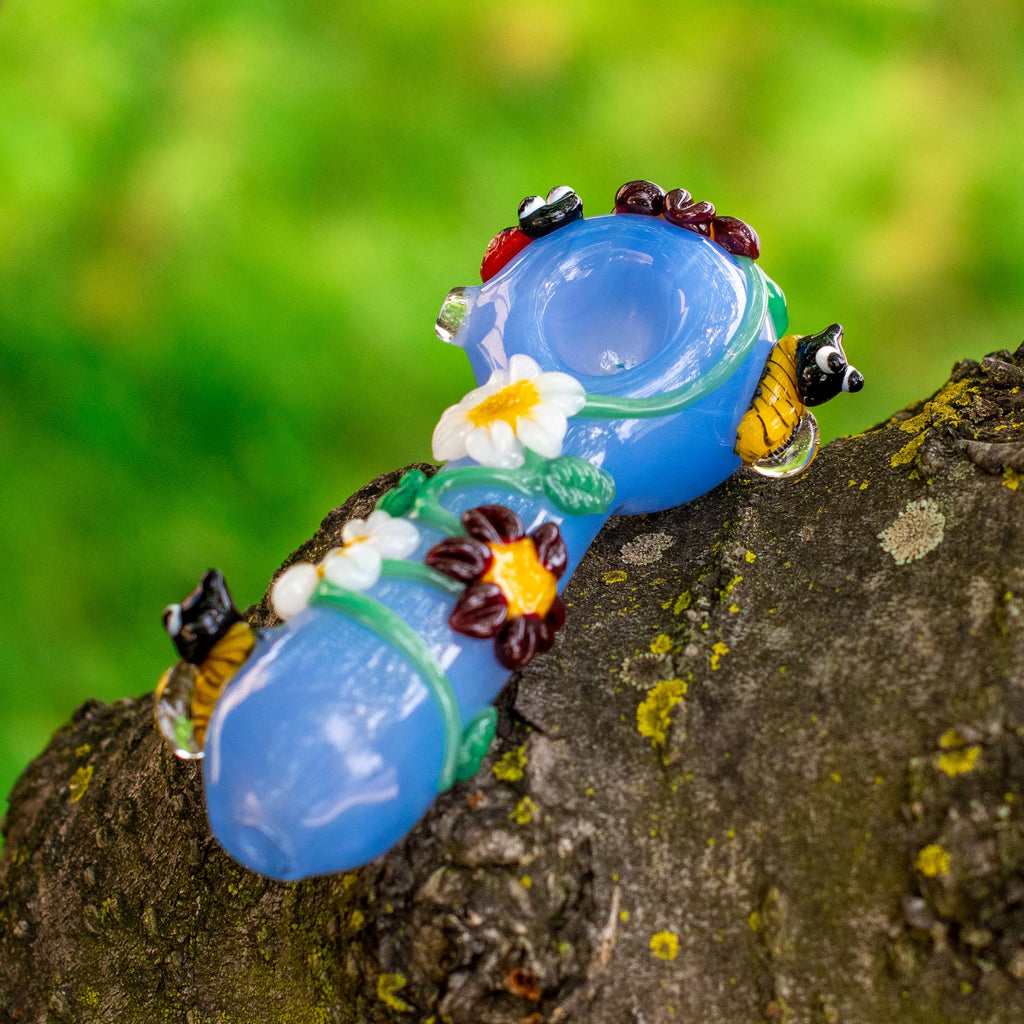 Fat Buddha Glass Pipe Garden Friends Pipe