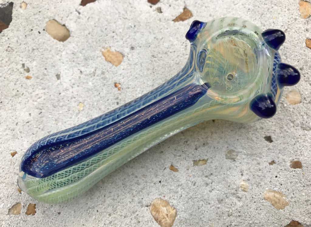 Fat Buddha Glass Pipe Glass Pipe Spiral Fat Buddha Glass Pipes KS56