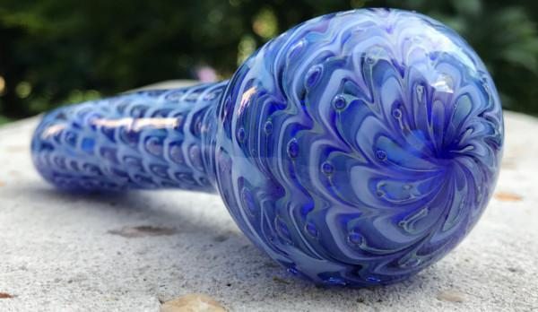 Fat Buddha Glass Pipe Glass Pipe Wrap & Rake Fat Buddha Glass pipes KS14