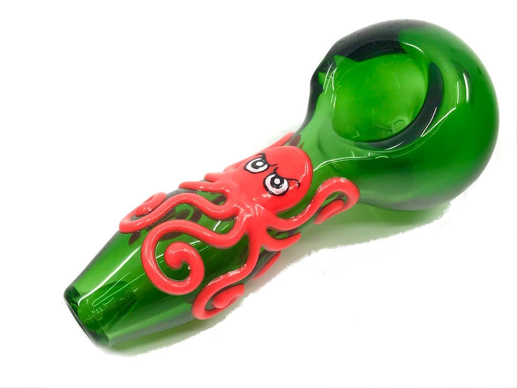 Glow in the Dark Octopus Pipe