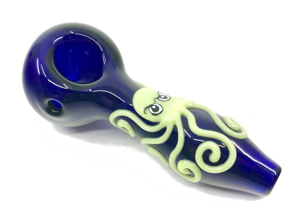 Glow in the Dark Octopus Pipe