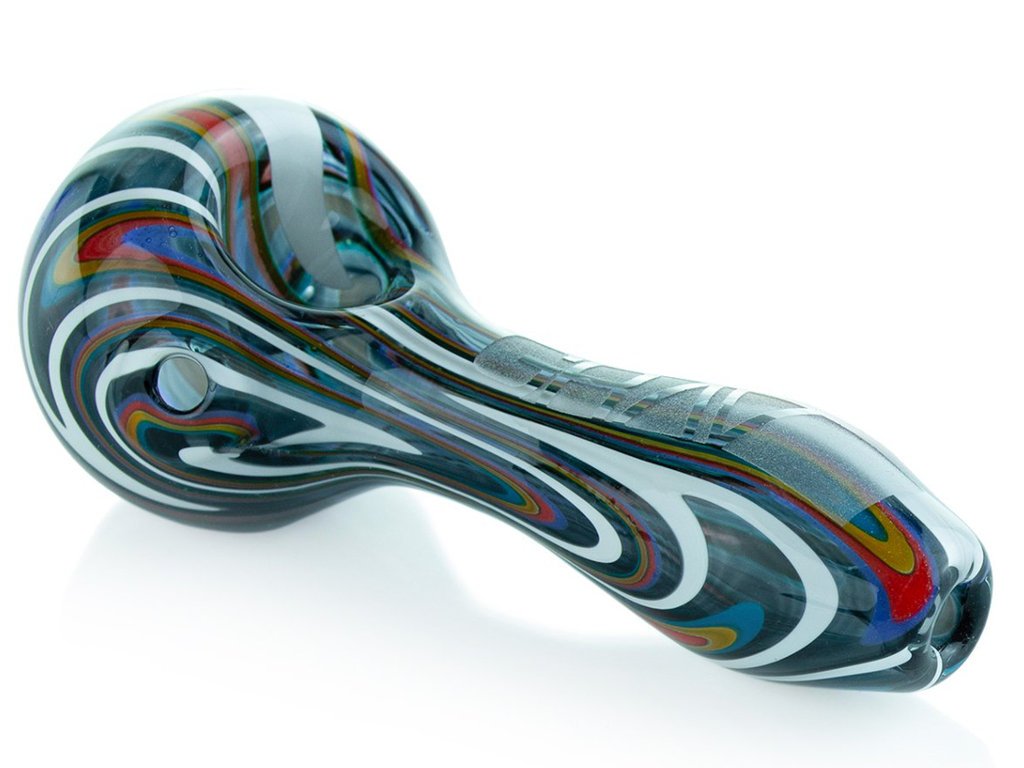 Grav Wigwag Pipe Fat Buddha Glass