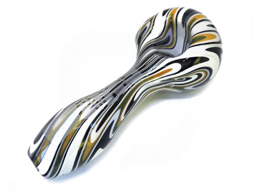 Grav Wigwag Pipe Fat Buddha Glass