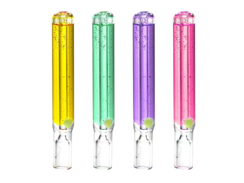 Pulsar Pipe Green Freezable Chillum Pipe