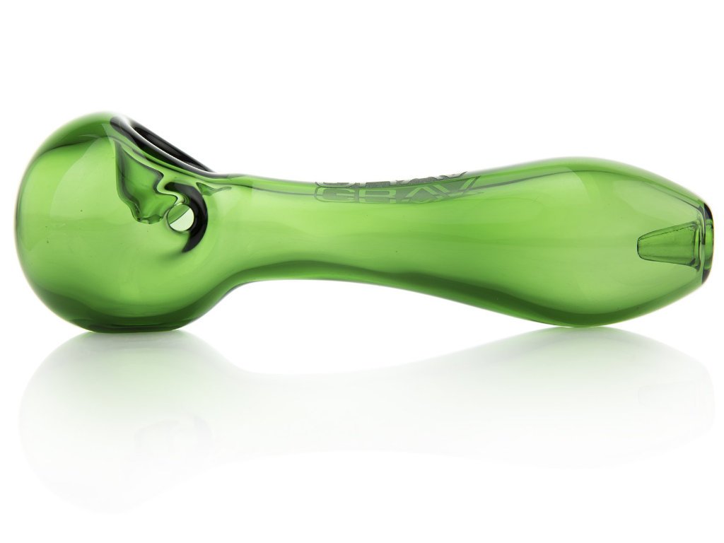 Large Classic Spoon Grav Fat Buddha Glass