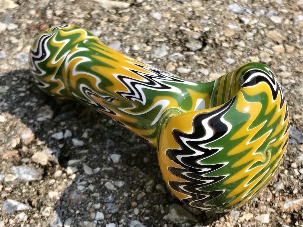 Wig Wag Glass Pipe