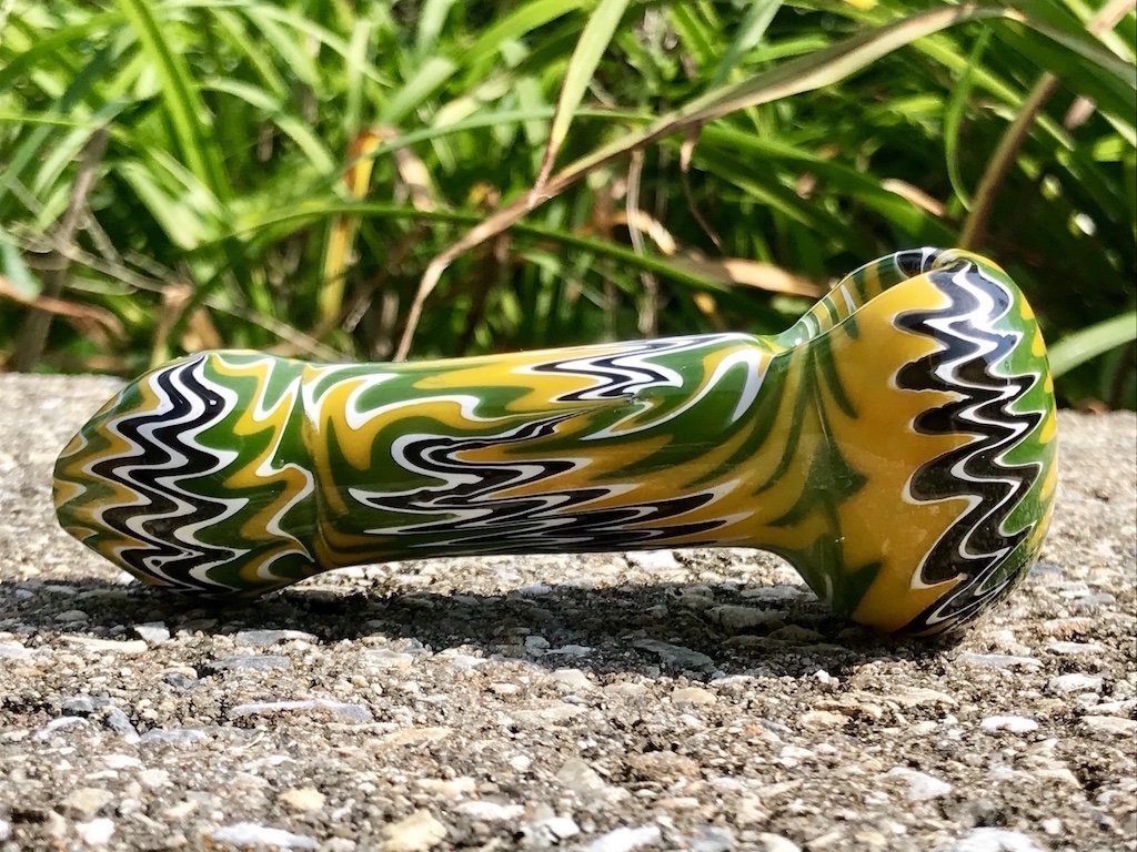 Wig Wag Glass Pipe