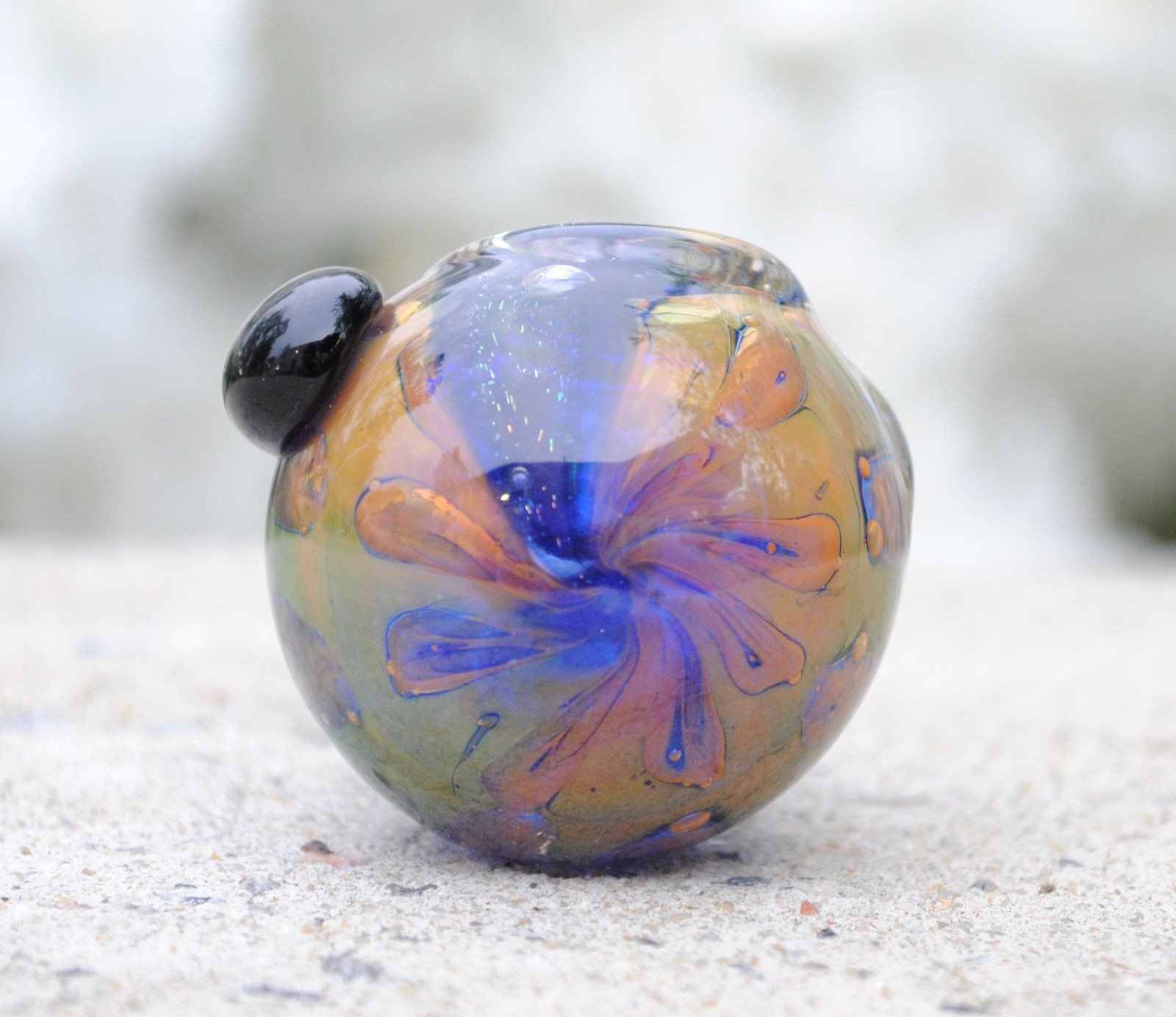 Fat Buddha Glass Pipe Heavy Fumed Glass Pipe