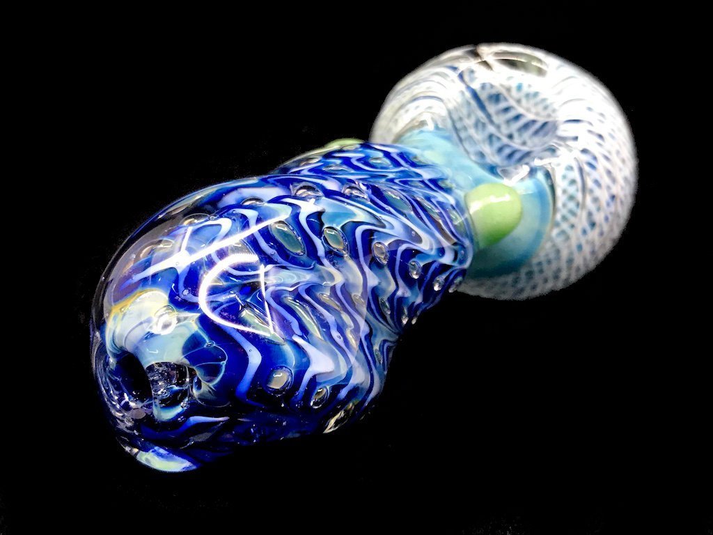 Heavy Twist Pipe Fat Buddha Glass