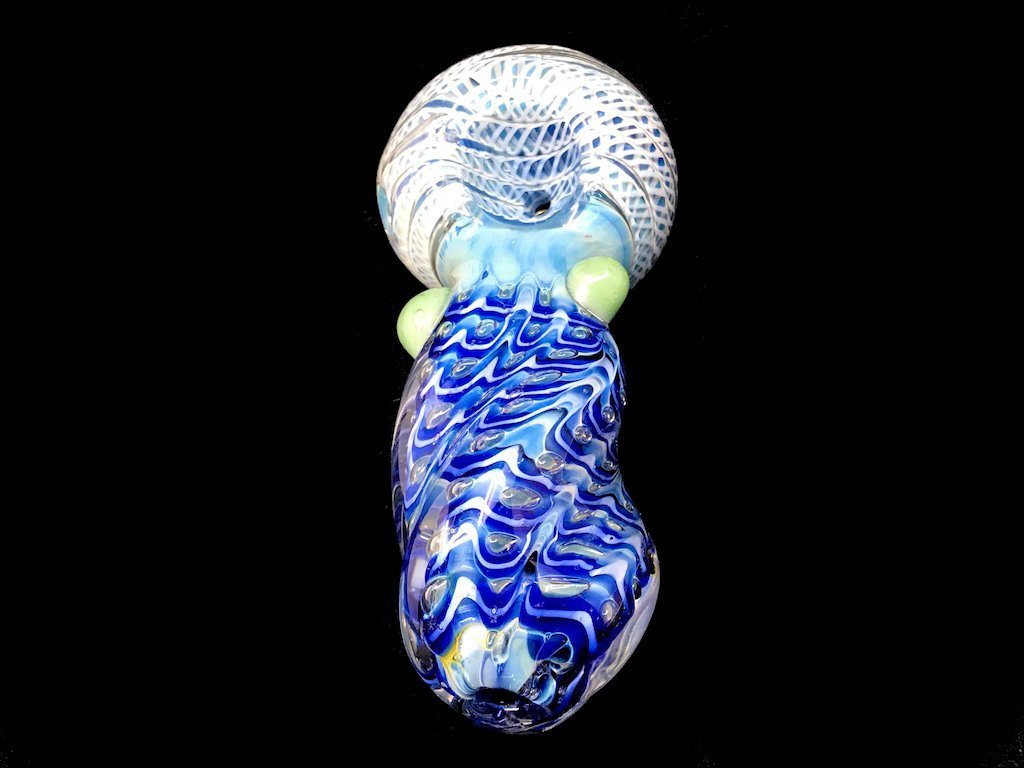 Heavy Twist Pipe Fat Buddha Glass