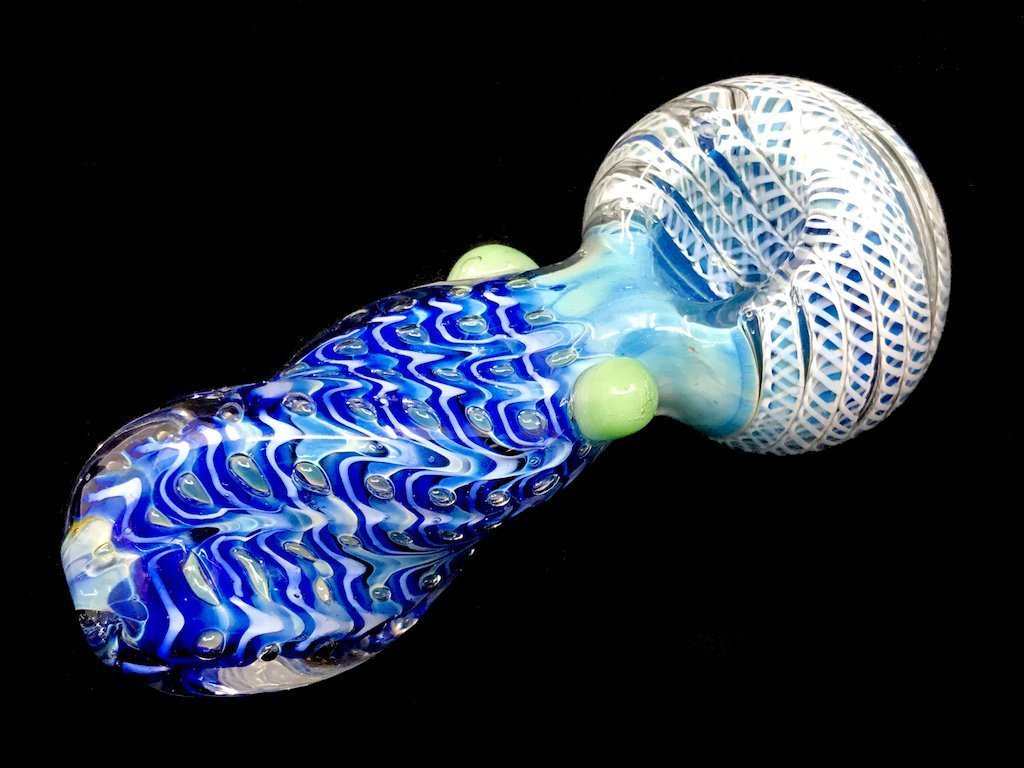 Fat Buddha Glass Pipe Heavy Twist Pipe