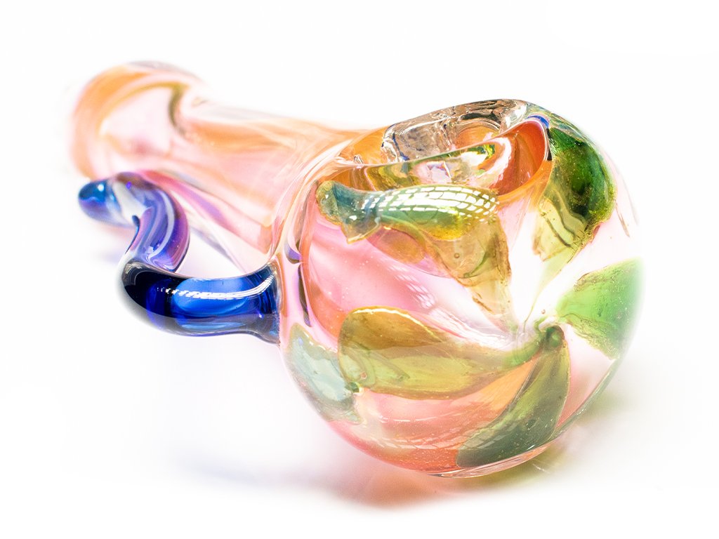 Fat Buddha Glass Pipe Helpful Handle Pipe