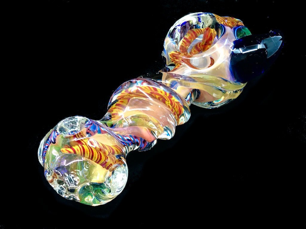 Horn Twist Pipe Fat Buddha Glass