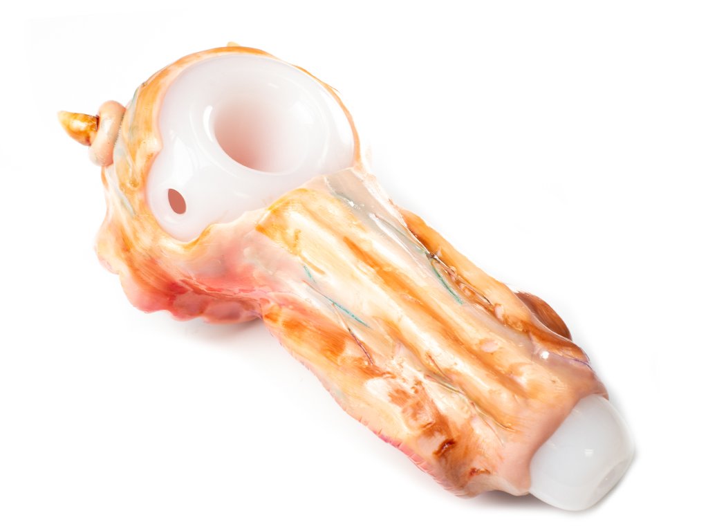 Fat Buddha Glass Pipe Horned Cyclops Pipe