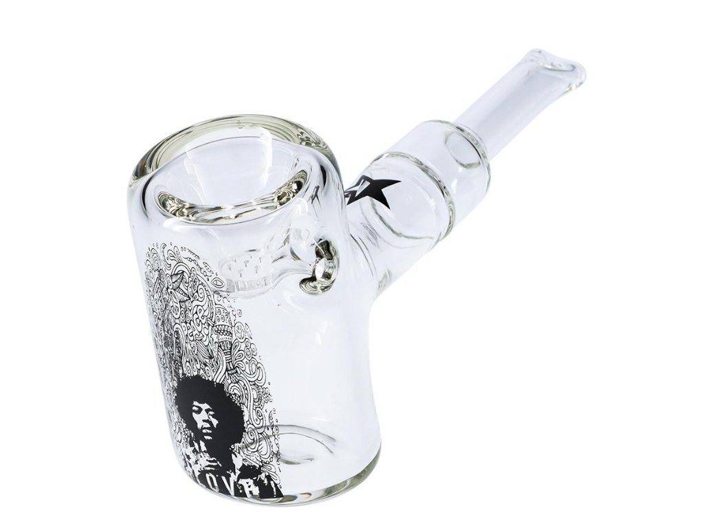 Jimi Hendrix Love Sherlock Fat Buddha Glass