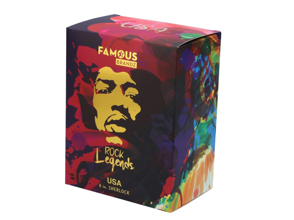 Jimi Hendrix Sherlock Fat Buddha Glass