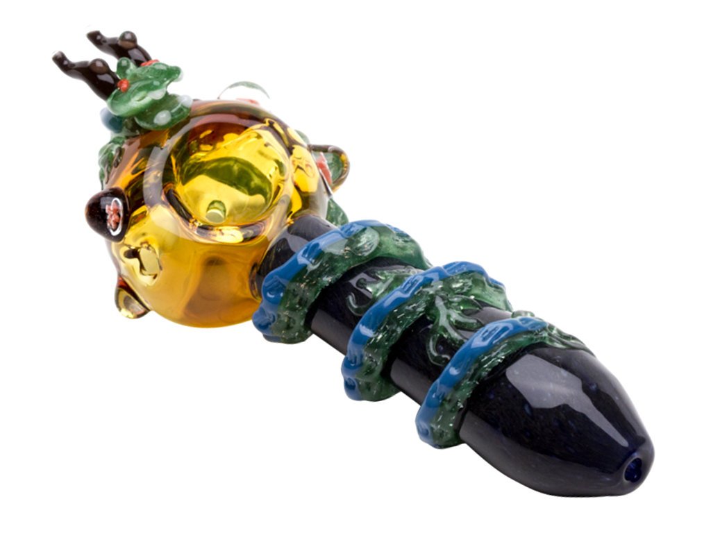 Dragon Sphere Pipe Fat Buddha Glass