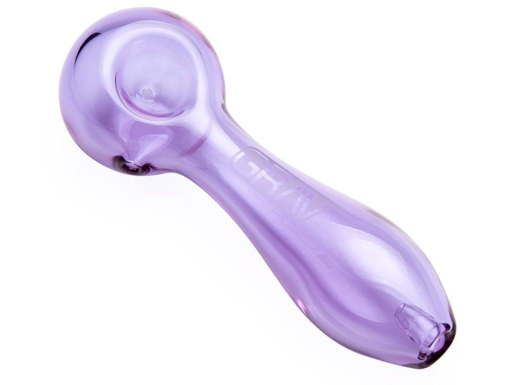 Large Classic Spoon Grav Fat Buddha Glass