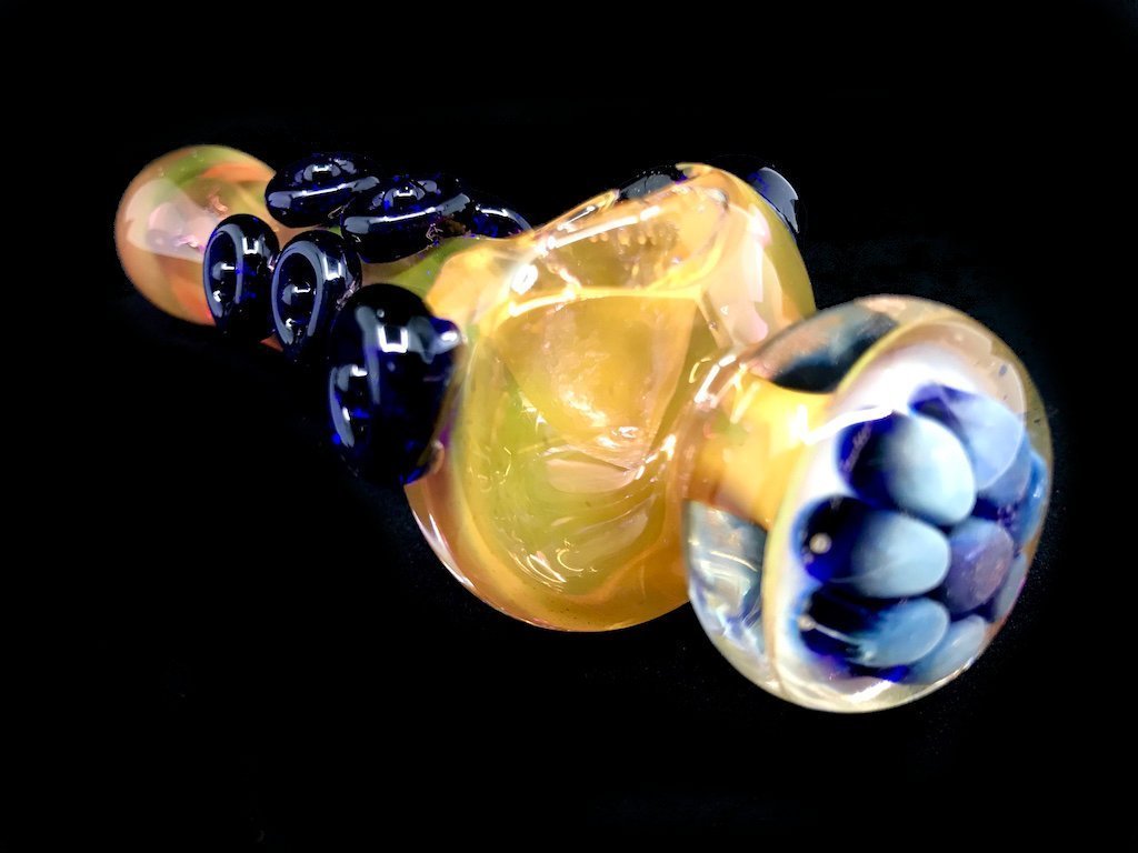 Marble Head Pipe Fat Buddha Glass