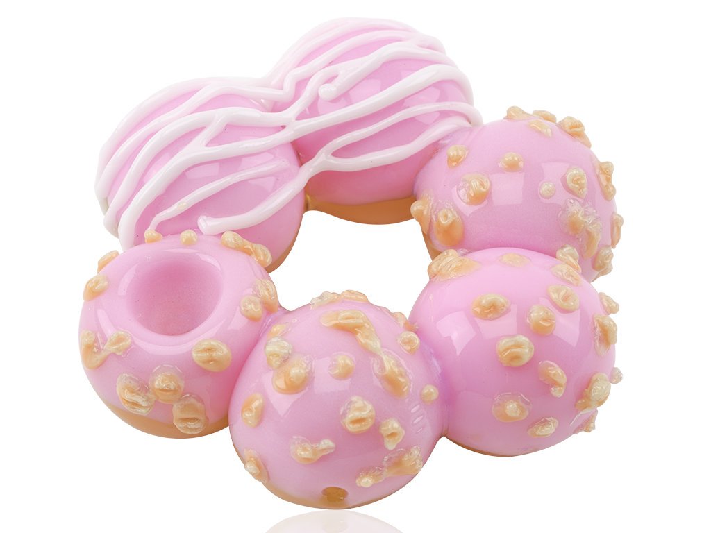 Mochi Donut Pipe Fat Buddha Glass