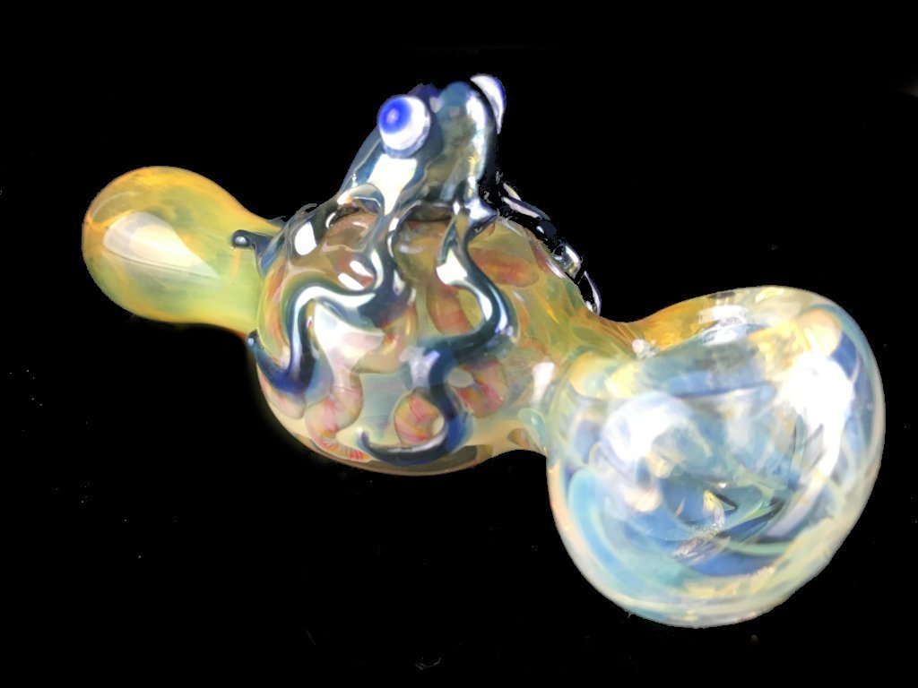 Octo On The Go Pipe Fat Buddha Glass