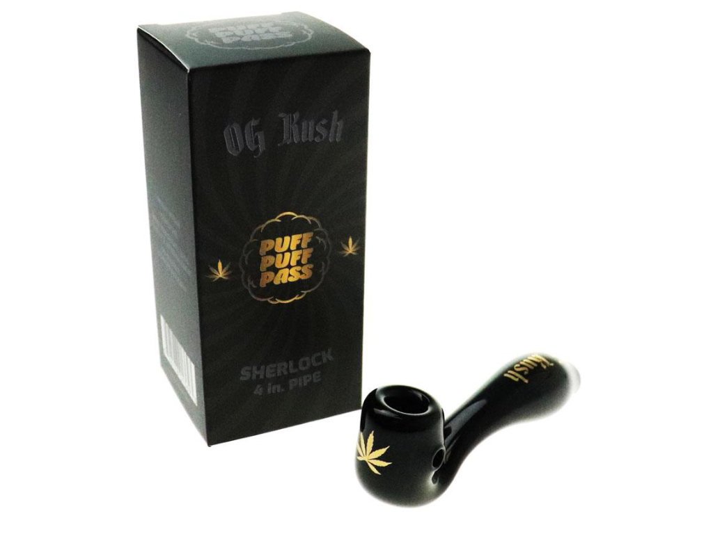 OG Kush Sherlock Pipe