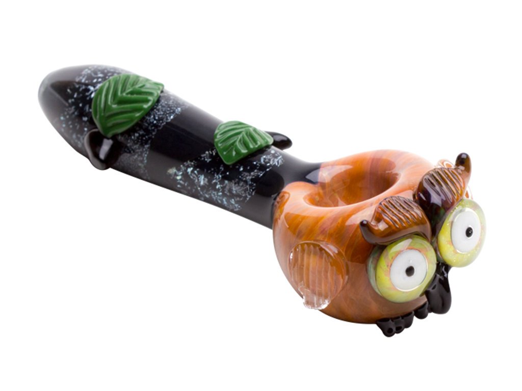 Owl Pipe Fat Buddha Glass