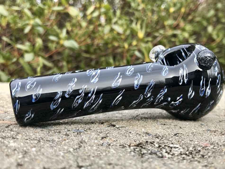 Fat Buddha Glass Pipe Paisley Pipe